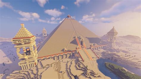 마인 크래프트 피라미드